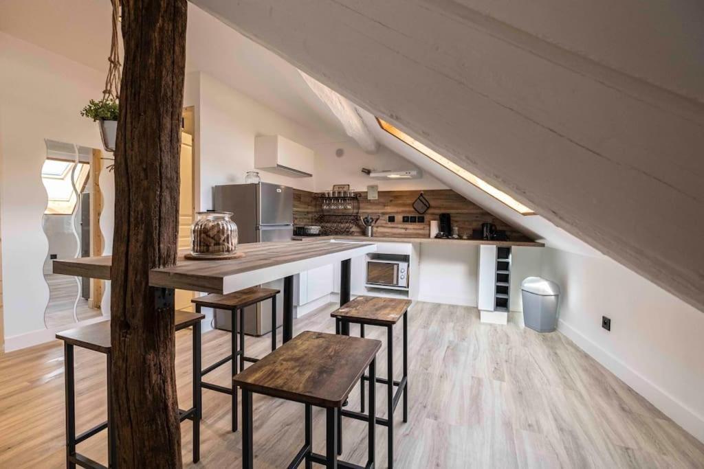 Cocon Sous Les Toits Apartment Albertville Exterior photo